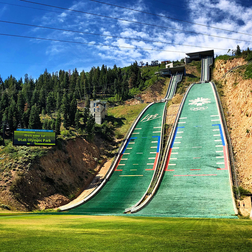 Skihopbakken i Utah Olympic Park